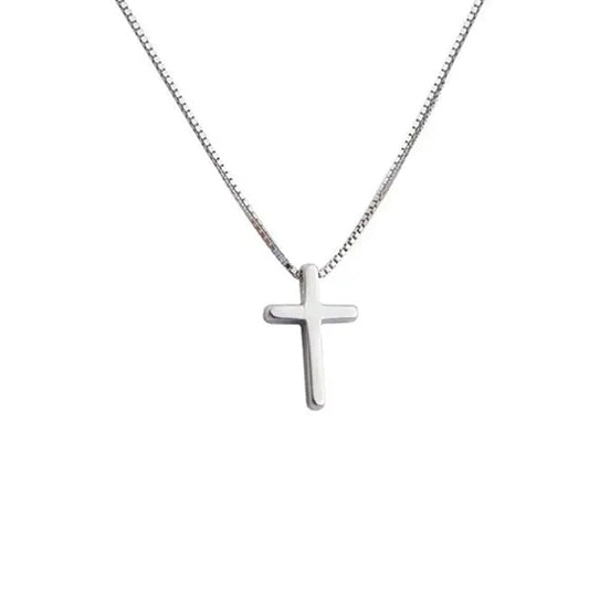 Collier Croix Argent Femme