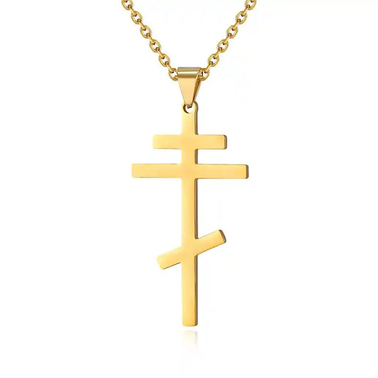 Collier Croix Orthodoxe