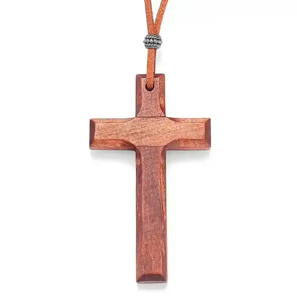 Croix en Bois Pendentif