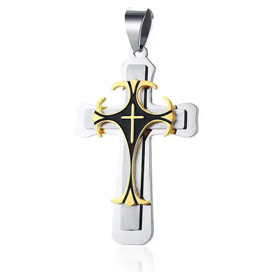 Pendentif Croix Moderne