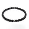 Bracelet Homme Pierre de Lave Croix