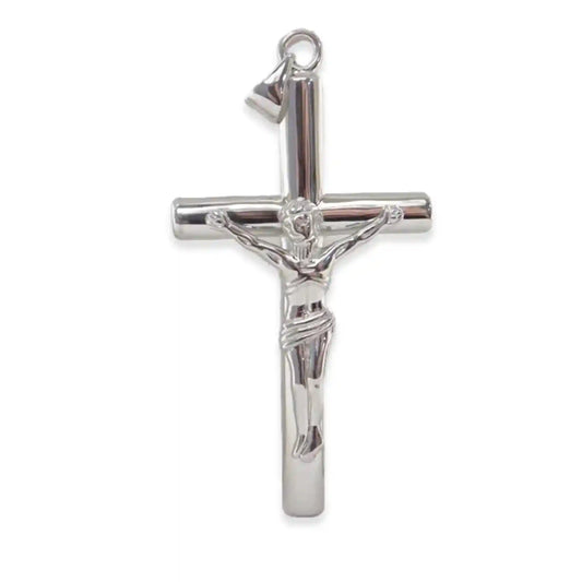 Pendentif Croix Jésus Argent